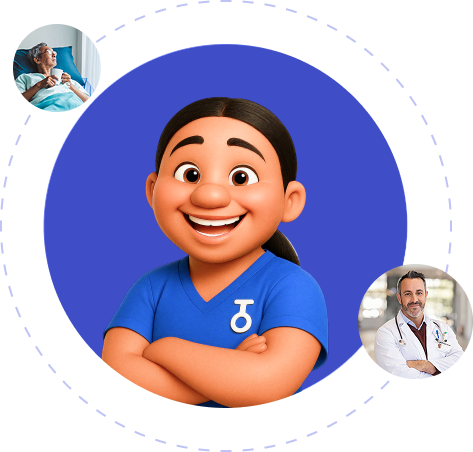 Abby connecting patient and physician through the Living Care Plan